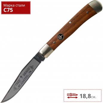 Нож BOKER TRAPPER PLUM WOOD BK112585